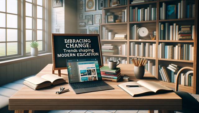 Embracing Change: Trends Shaping Modern Education