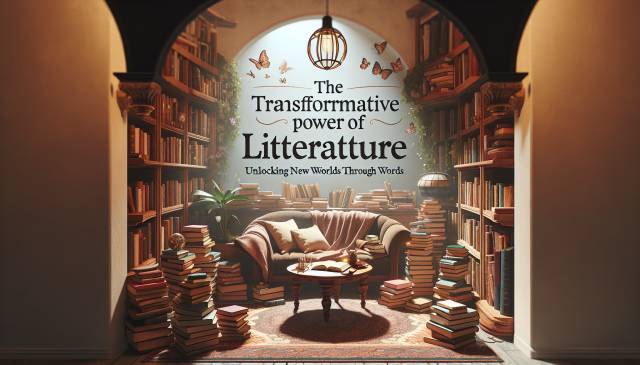 The Transformative Power of Literature: Unlocking New Worlds Through Words